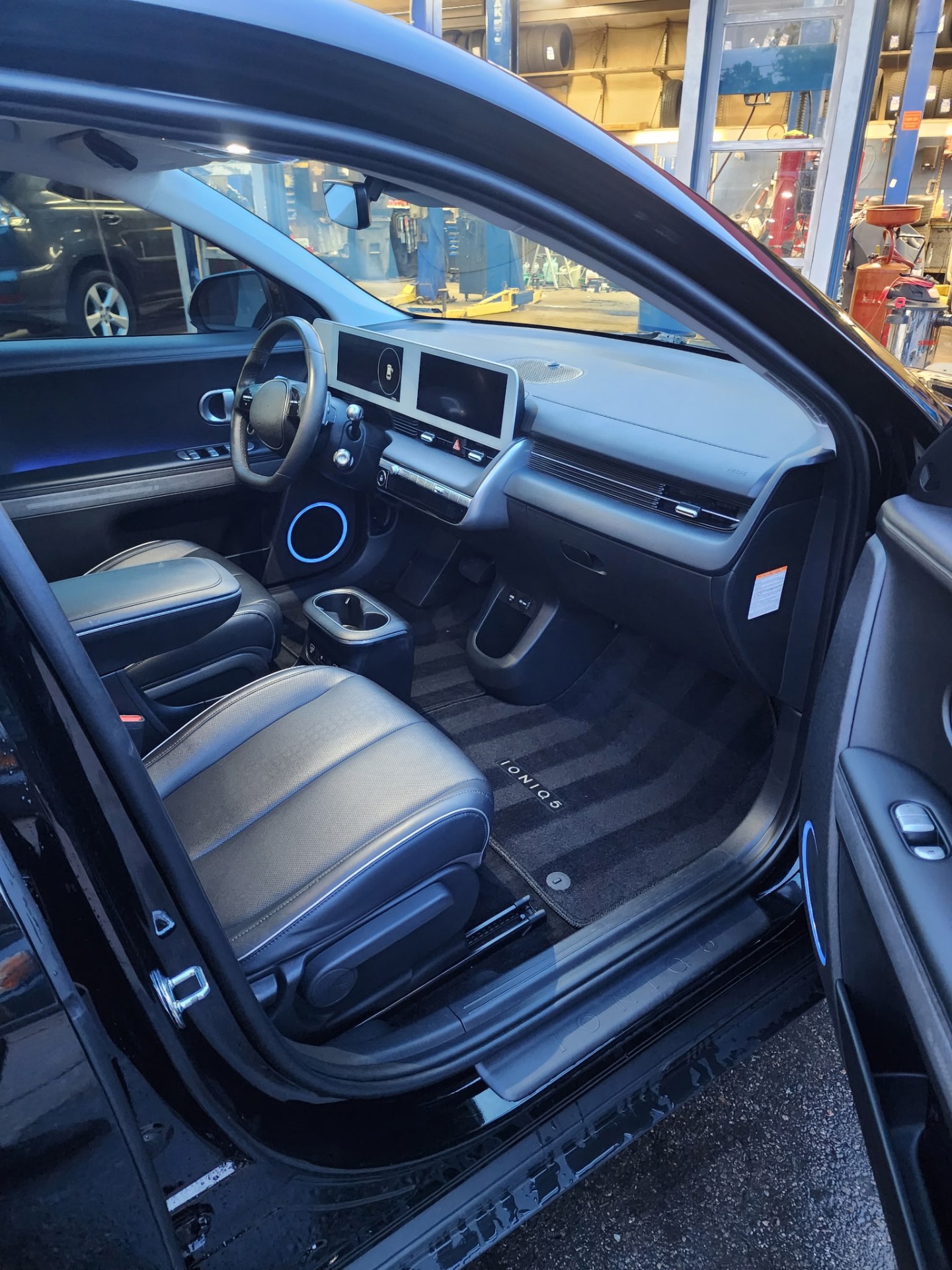 Hyundai Ioniq 5 interior detail