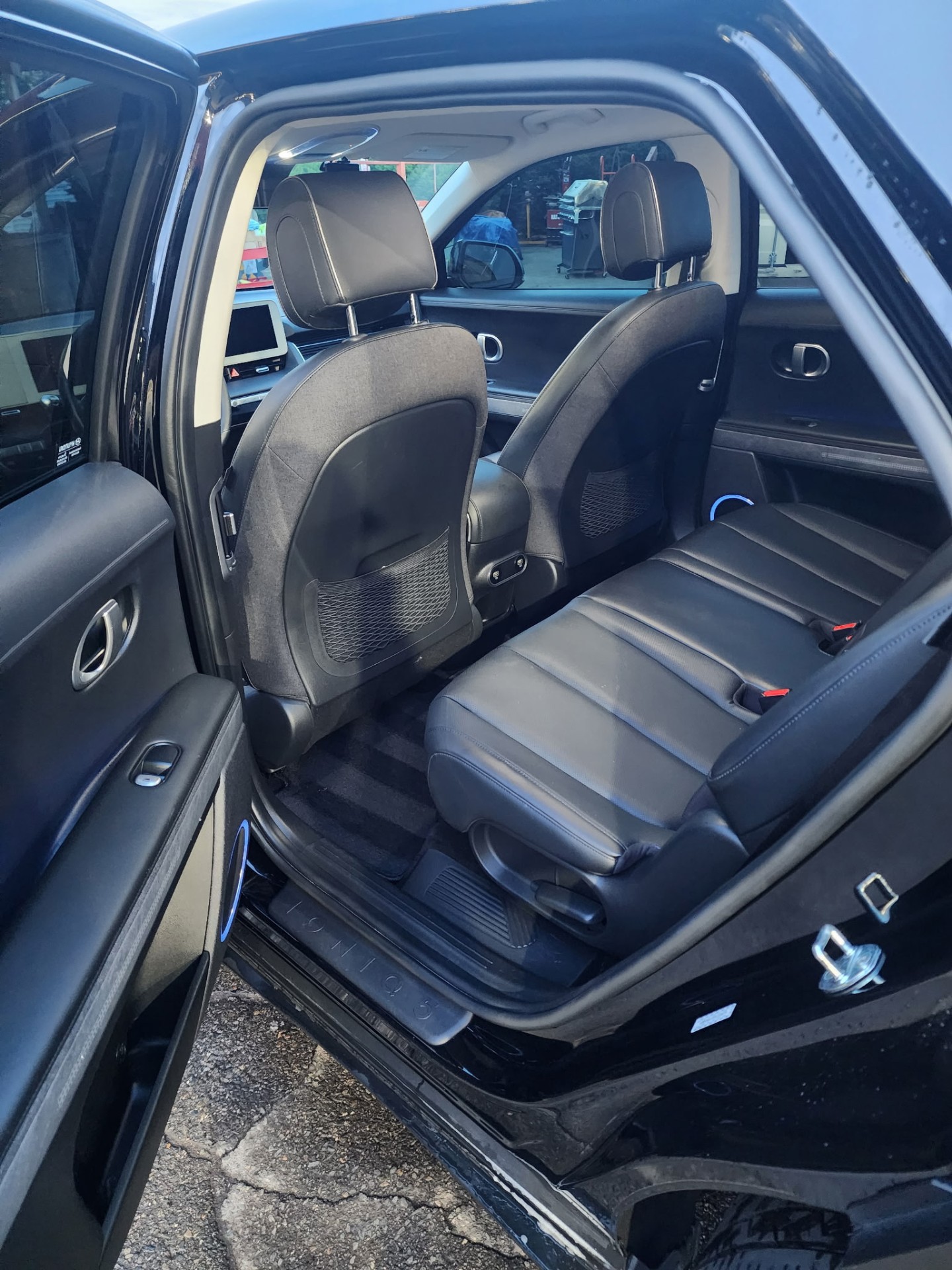 Hyundai Ioniq 5 rear leather seats